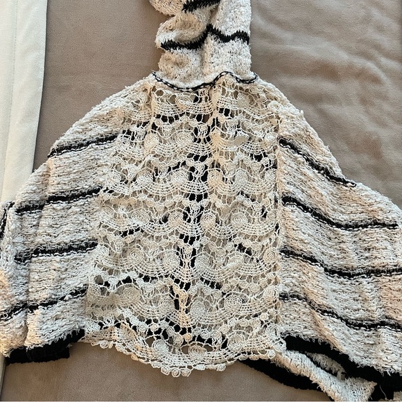 Free People Cecelia crochet knit sweater - Picture 5 of 8